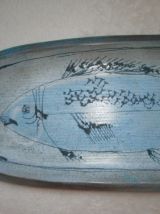 Plat céramique  ateliers Yvon Roy Montgolfier