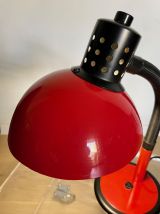 Lampe de bureau Aluminor rouge