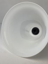 ANCIENNE SUSPENSION CLOCHE EN OPALINE XL  VINTAGE