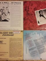 Lot de quatre vinyles 33t Rock'n'Roll 50s 