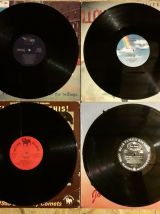 Lot de quatre vinyles 33t Rock'n'Roll 50s 