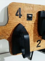 PORTE-MANTEAUX 3 PATÈRES STYLE ATELIER DIY