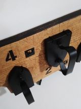 PORTE-MANTEAUX 3 PATÈRES STYLE ATELIER DIY