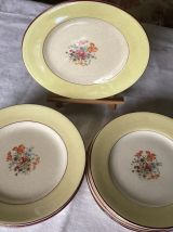 12assiettes à fromage céramique Labrut 