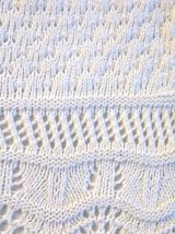 Tissu ancien en coton tricoté 
