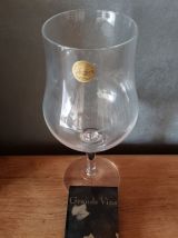 2 grands verres Cristal d'Arques Boîte origine