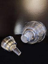 carafe cristal art déco