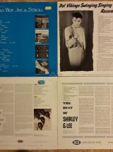 Lot de quatre vinyles 33t De Rock'n'Roll 50s 