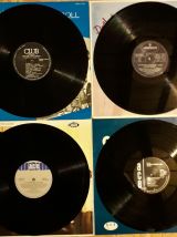 Lot de quatre vinyles 33t De Rock'n'Roll 50s 