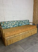 Canape lit vintage 3 couchages 