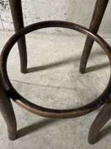 Tabouret de bar canné