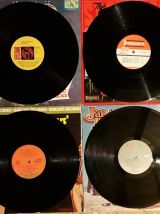 Lot de 4 Vinyles 33t Rock'n'Roll 60s 