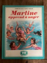 Martine apprend à nager