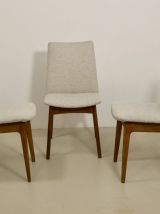 Lot de 3 chaises scnadinave année 60 Ref Jack 