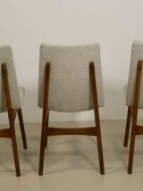 Lot de 3 chaises scnadinave année 60 Ref Jack 