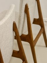 Lot de 3 chaises scnadinave année 60 Ref Jack 