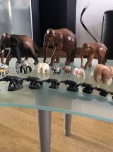 Collection de 42 pièces Eléphants, boîtes  fait main