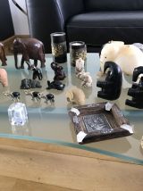 Collection de 42 pièces Eléphants, boîtes  fait main