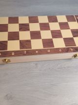 Jeux d’échecs en bois magnétique et pliable de 39cm 