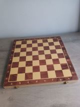 Jeux d’échecs en bois magnétique et pliable de 39cm 