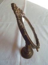 Miroir psyché enmetal doré , vintage