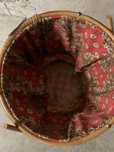 Travailleuse en rotin