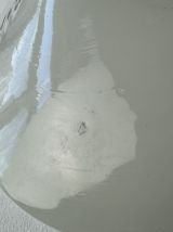 ANCIENNE SUSPENSION VINTAGE EN OPALINE