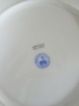 Petites assiettes anciennes porcelaine Limoges Raynaud &amp; Co 