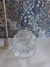 Suspension verre moulée vintage 