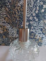 Suspension verre moulée vintage 