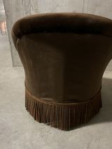 Fauteuil crapaud Napoléon 3