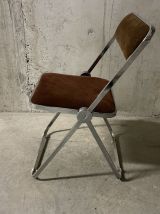 Chaise pliante italienne années 70