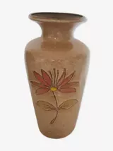 Grand vase céramique vintage W. Germany H 43cm