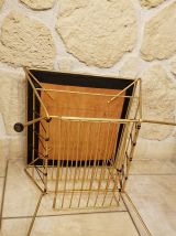 Table basse avec porte revues vintage – 1960