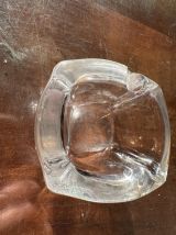 Petit cendrier en cristal Daum France - Art-Deco