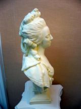 buste Patine sable Marie antoinette(platre armé) H54cm