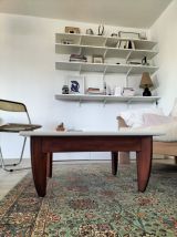 Table basse carré couleur crème 