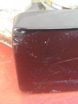 Baromètre avec inclusion en résine vintage