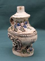 Pichet à Vin Allemand - Céramique en relief - Vintage