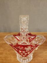 Panier en cristal de bohème Anna Hutte