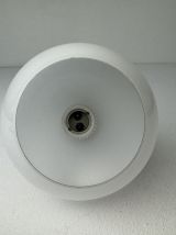 ANCIENNE PETITE APPLIQUE EN OPALINE  ET CERAMIQUE VINTAGE