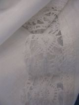 ancienne nappe blanche