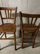 Chaises bistrot années 50