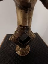 Reliquaire Kota du Gabon : African. Art - Bronze - Ethnie