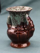 Petit Vase "Vallauris" - Fait Main - Unique - French