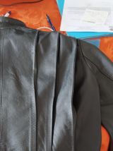 Blouson cuir noir