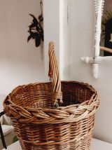 Panier en osier pour vélo 