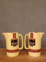 lot de 2 cruches Ryan Scotch Whisky Loch