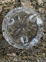 Bol ou bonbonnière en cristal de Pologne 