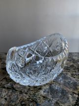 Coupe en cristal de Pologne 